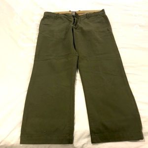 For sale is a slightly used pair of gap classic olive green pants.